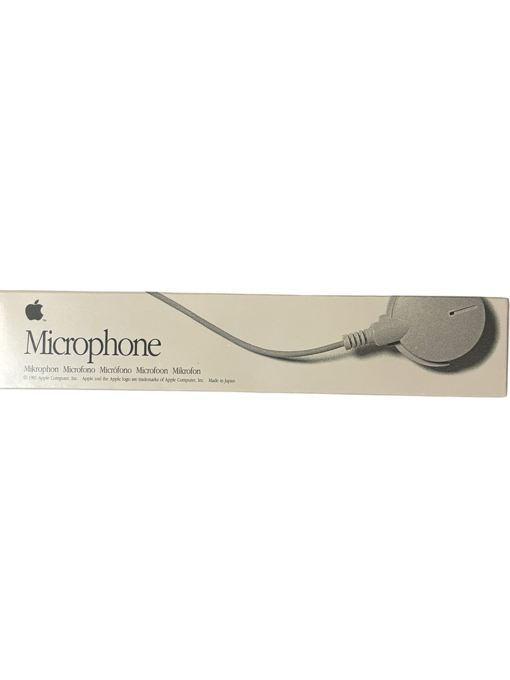 NIB Vintage 1991 Apple Computer Microphone 699-5103-A NOS SEALED NIP NEW